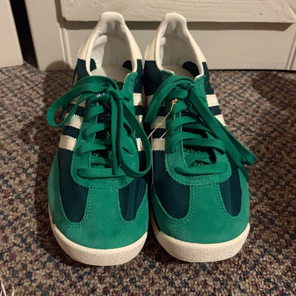 NEW Adidas SL 72 RS J - Kids Size 5.5 green w/White Stripes, New without box - Picture 6 of 10